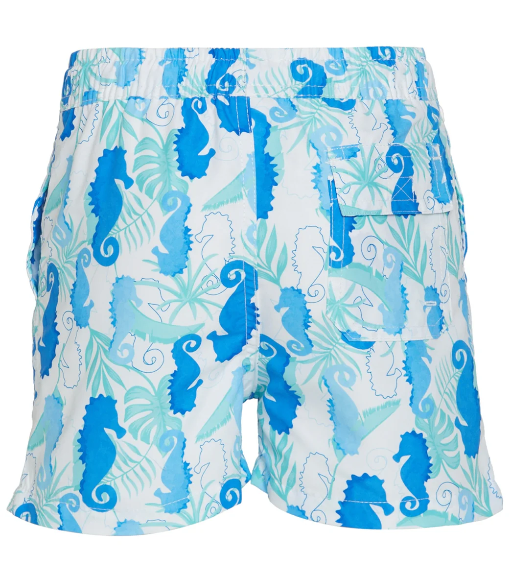 Flap Happy Boys' Seahorse Reef Wesley UPF 50+ Swim Trunks (Baby, Toddler, Little Kid) - Image 2
