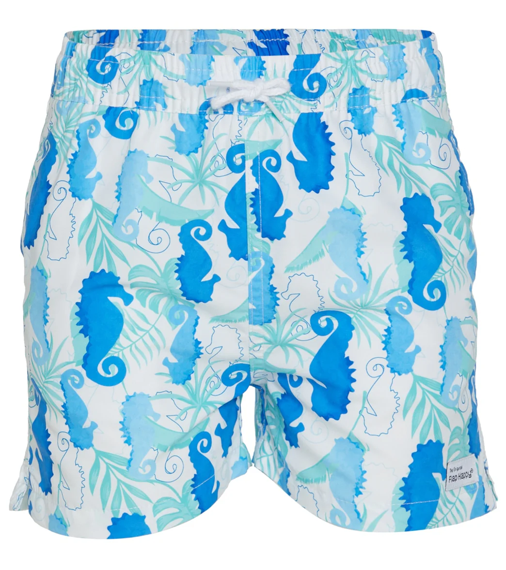 Flap Happy Boys' Seahorse Reef Wesley UPF 50+ Swim Trunks (Baby, Toddler, Little Kid) - Image 5