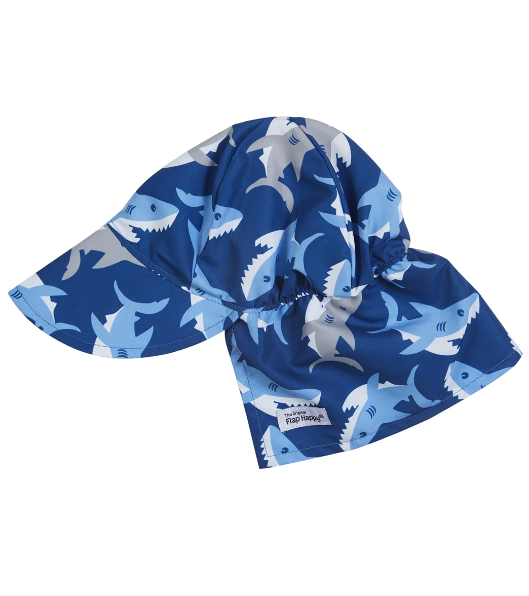Flap Happy Boys' UPF 50+ Original Flap Hat - Image 4