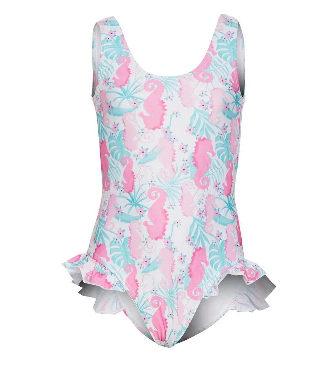 Flap Happy Girls' Magic Seahorse Delaney UPF 50+ Delaney One Piece Swimsuit (Baby, Toddler, Little Kid) - Image 4