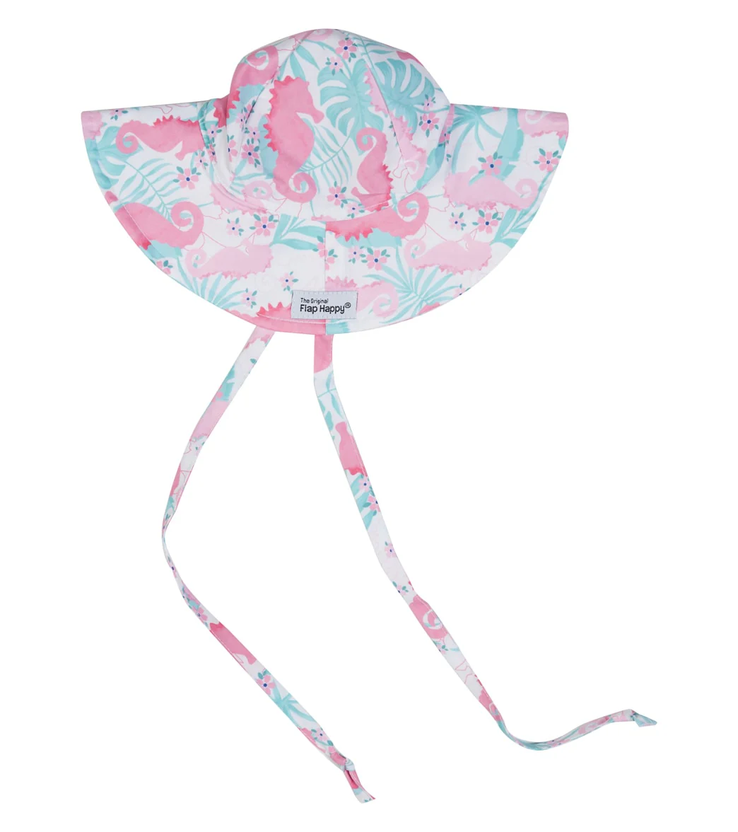 Flap Happy Girls' Magic Seahorse UPF 50+ Floppy Hat - Image 4