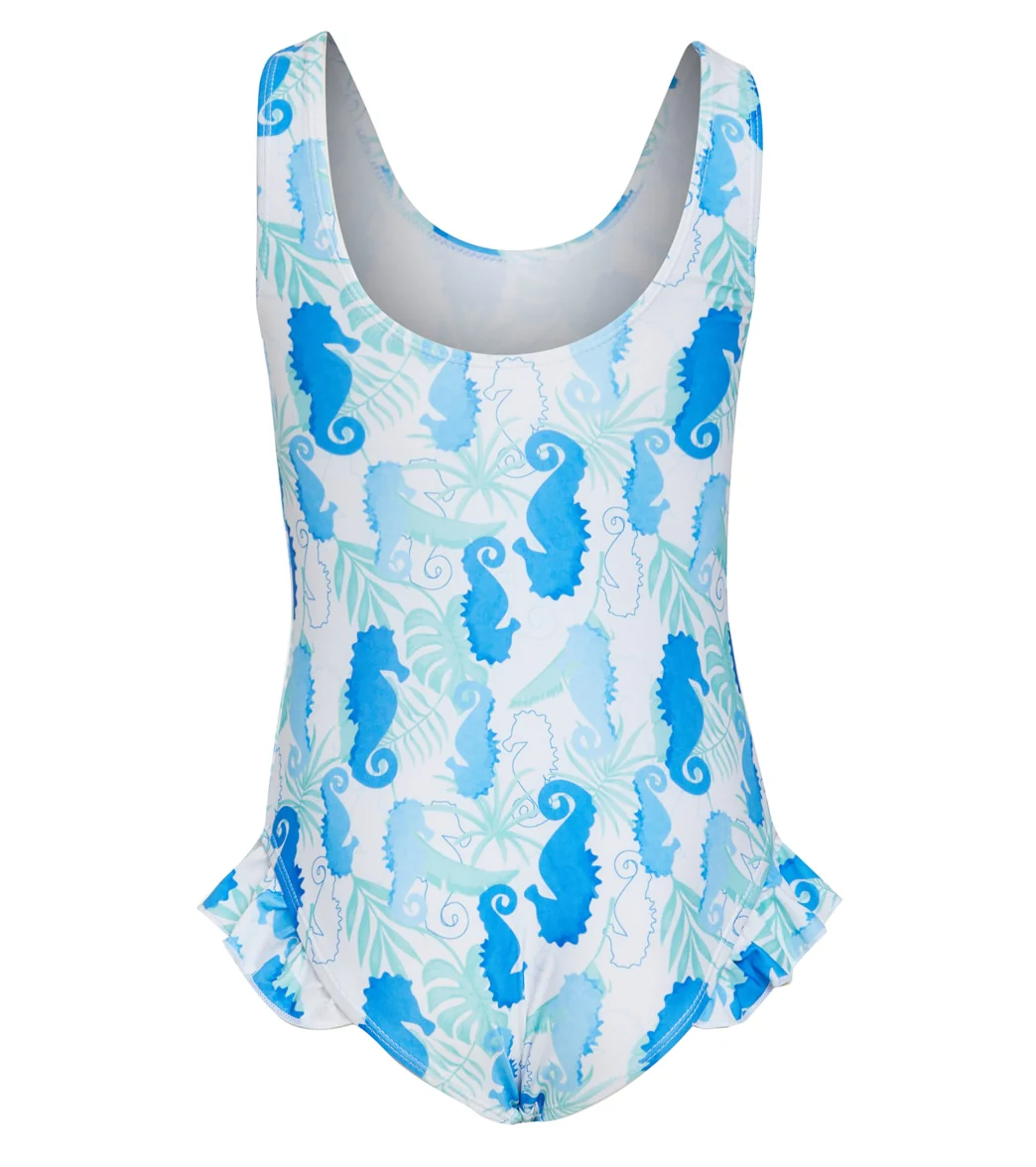 Flap Happy Girls' Seahorse Reef Delaney UPF 50+ Delaney One Piece Swimsuit (Baby, Toddler, Little Kid) - Image 2