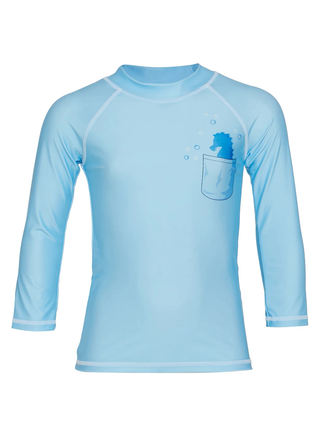 Flap Happy Girls' Seahorse Reef Long Sleeve UPF 50+ Rashguard (Baby, Toddler, Little Kid) - Image 5