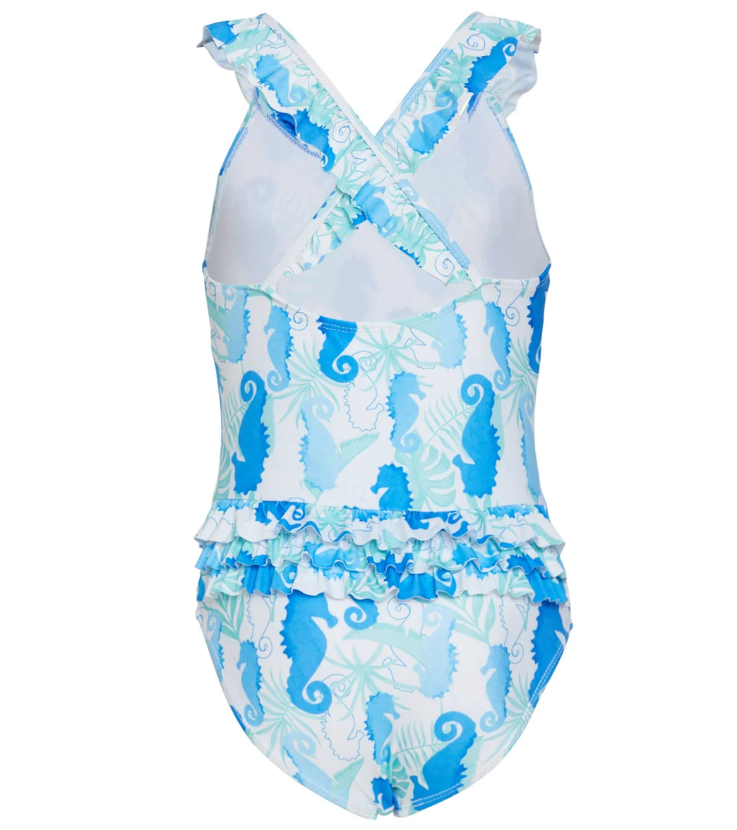 Flap Happy Girls' Seahorse Reef Mindy UPF 50+ One Piece Swimsuit (Baby, Toddler, Little Kid) - Image 2