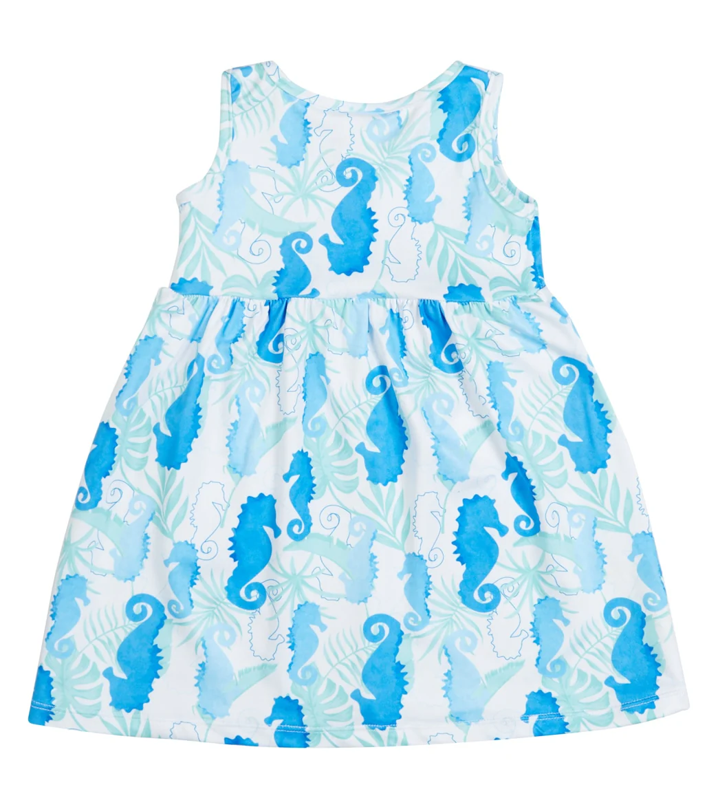 Flap Happy Girls' Seahorse Reef UPF 50+ Dress (Baby, Toddler, Little Kid) - Image 2