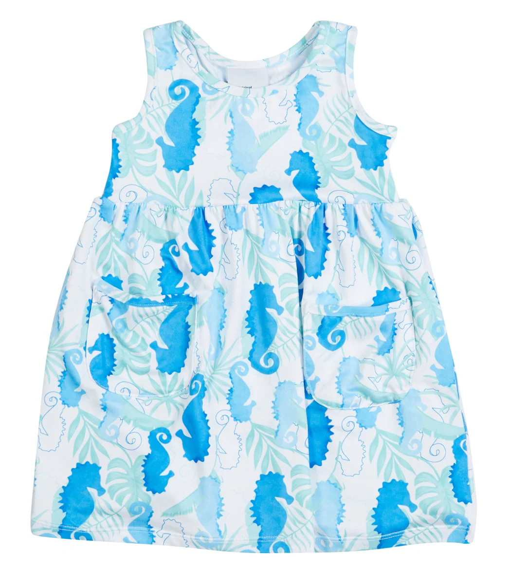 Flap Happy Girls' Seahorse Reef UPF 50+ Dress (Baby, Toddler, Little Kid) - Image 5