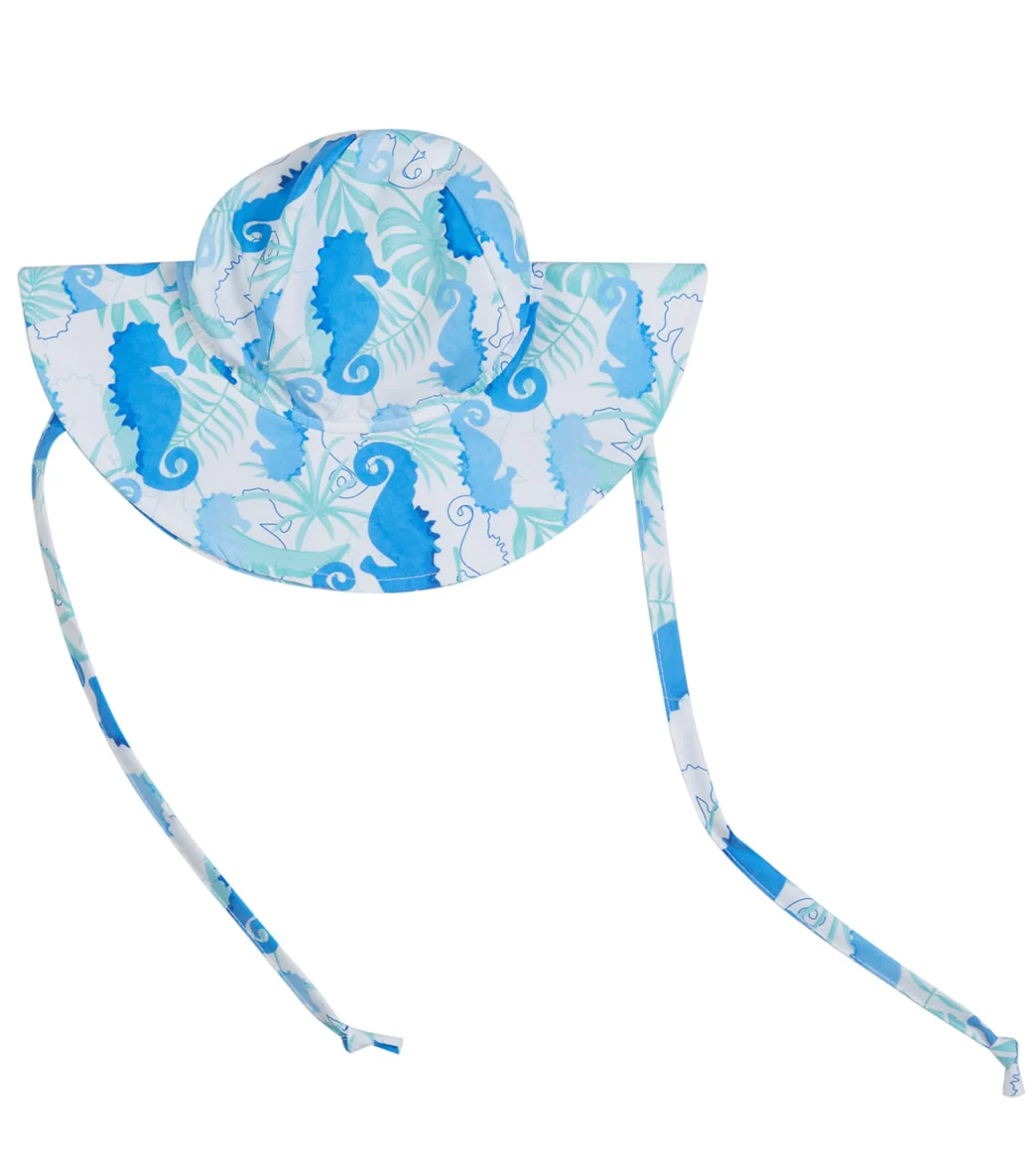 Flap Happy Girls' Seahorse Reef UPF 50+ Floppy Hat - Image 2