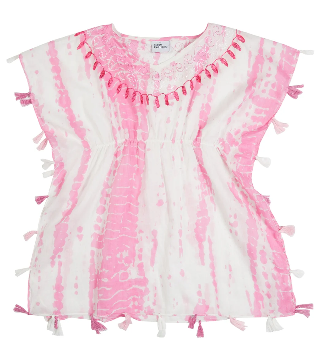 Flap Happy Girls's Botanical Turtles UPF 50+ Cover-Up (Toddler, Little Kid) - Image 5