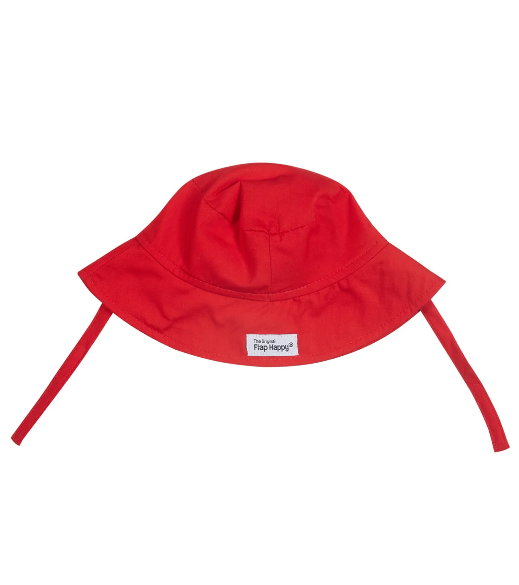 Flap Happy Red UPF 50+ Bucket Hat - Image 5
