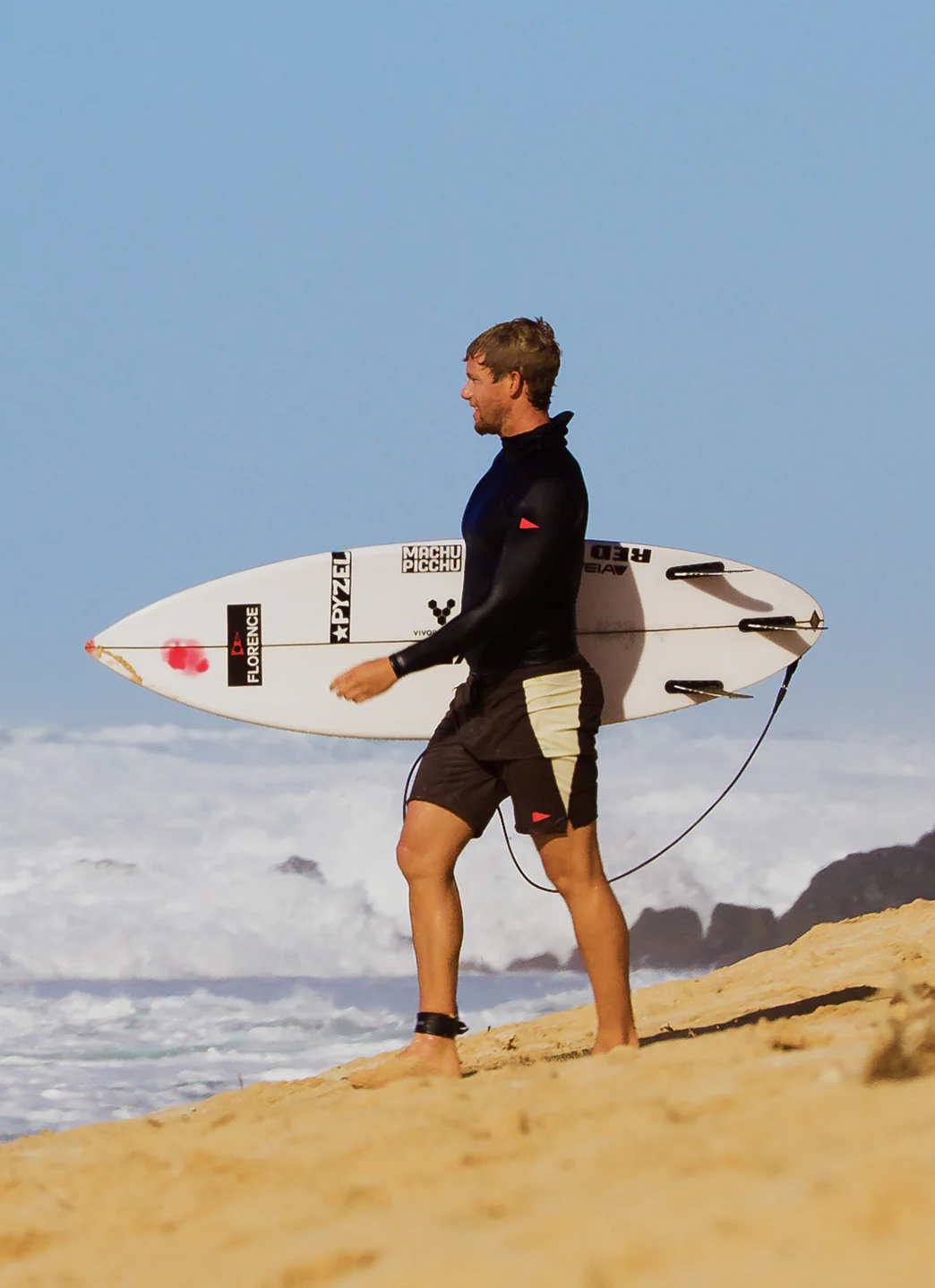 Florence Men's Long Sleeve Hooded Rash Guard - Image 15