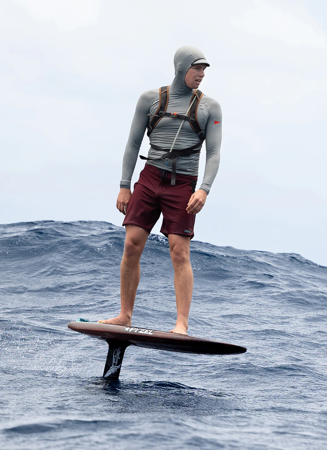 Florence Men's Long Sleeve Hooded Rash Guard - Image 5