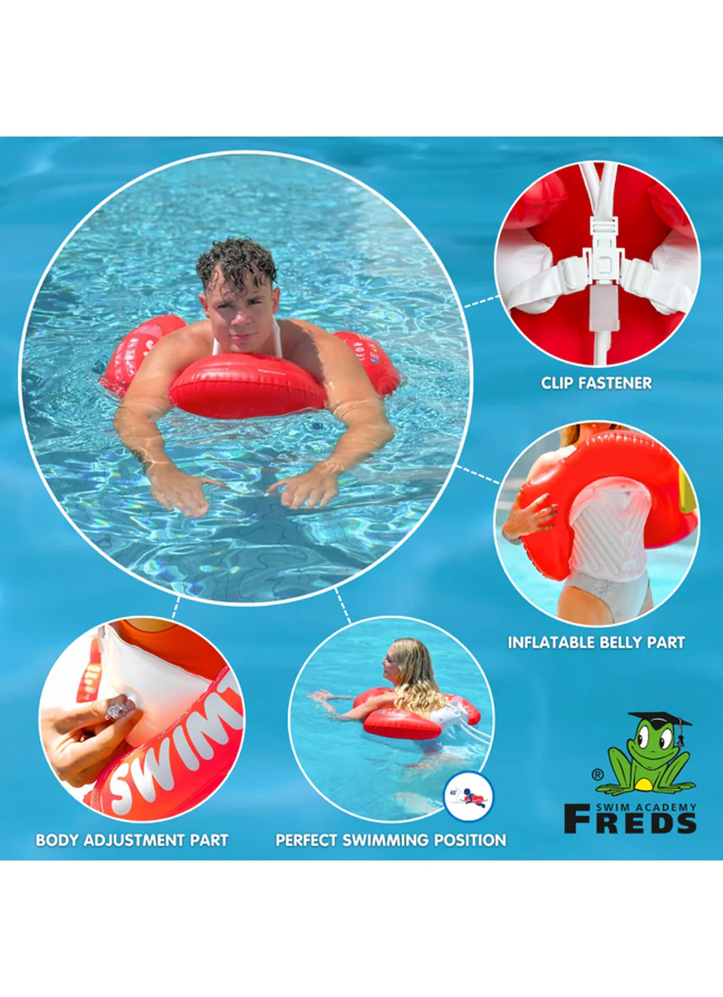 FREDS SWIM ACADEMY SwimTrainer Pro (12-99 years) - Image 5
