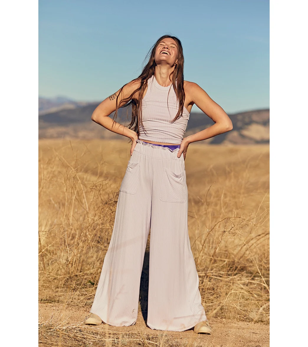 Free People Blissed Out Wide Leg Pants - Image 6