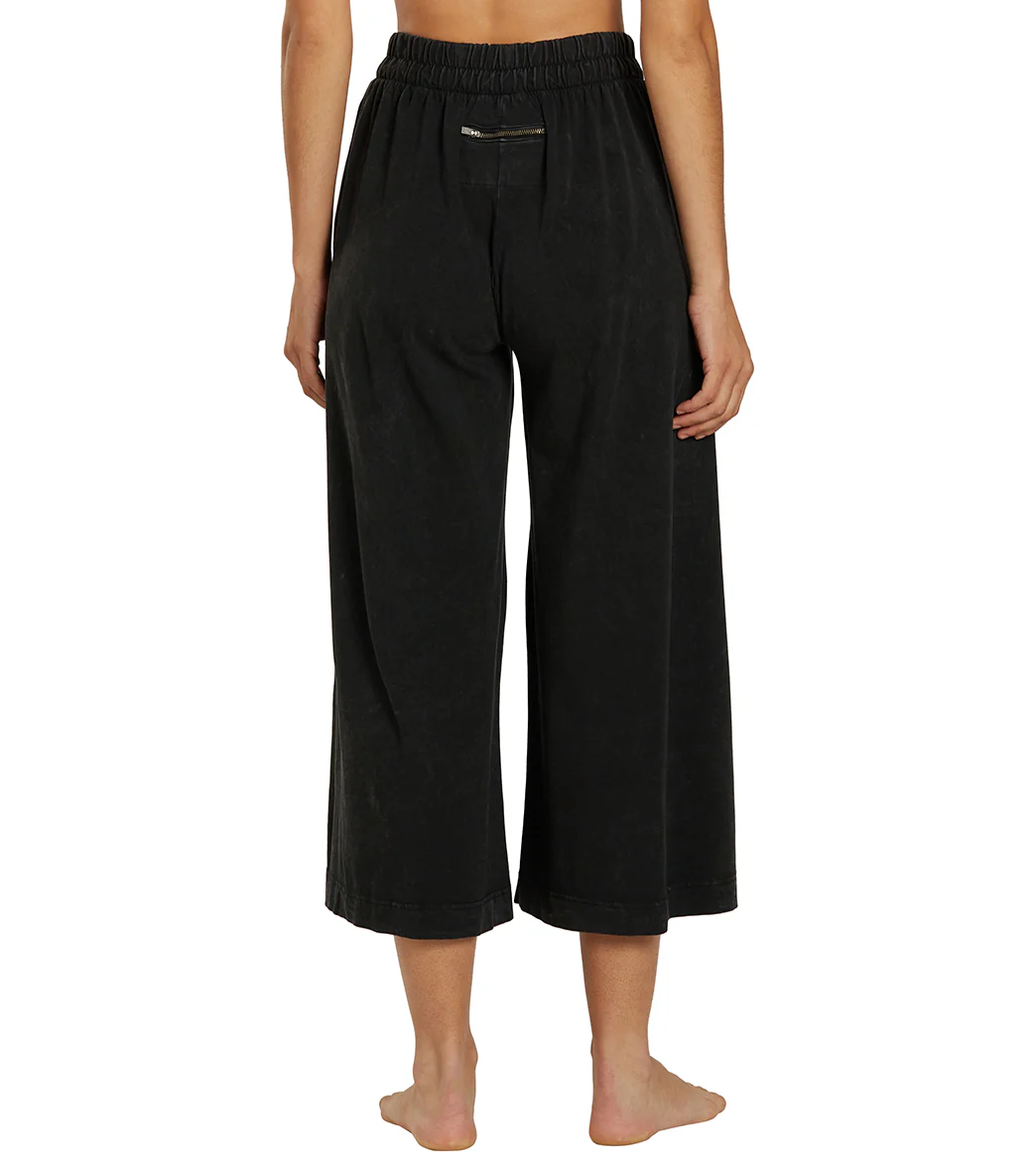 Free People Hot Shot Slit Wide Leg Pant - Image 3