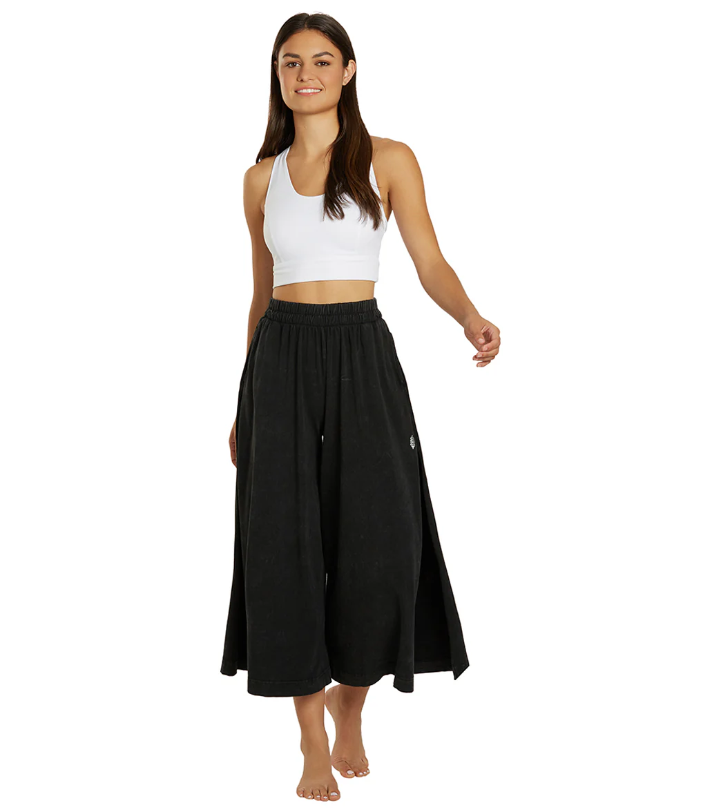 Free People Hot Shot Slit Wide Leg Pant - Image 4