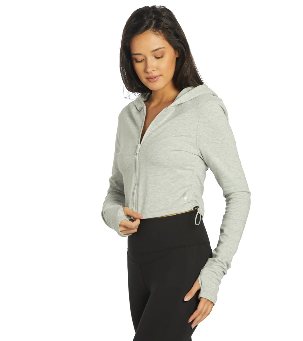 Free People Kadi Shrunken Hoodie - Image 2