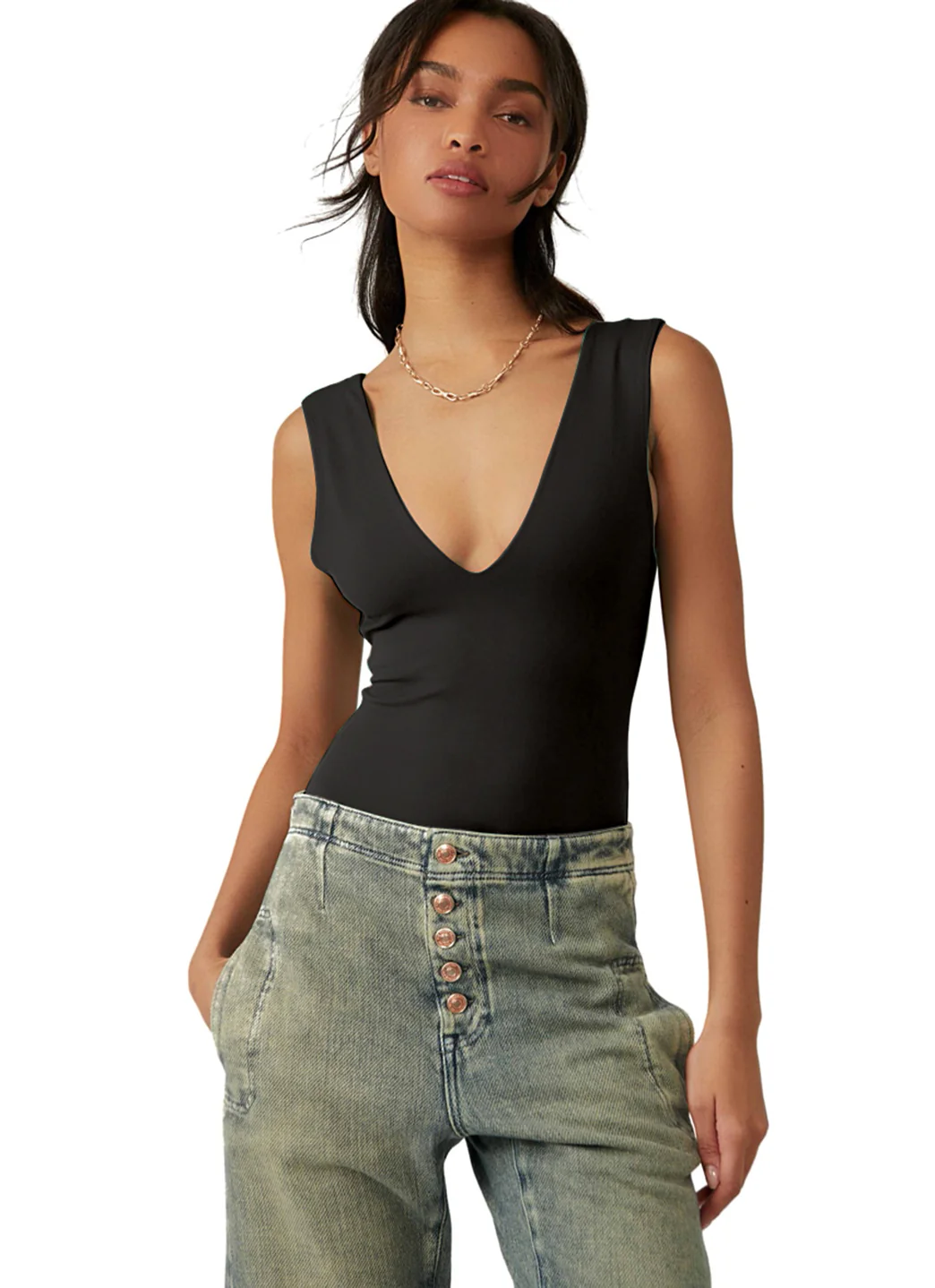 Free People Keep It Sleek Bodysuit - Image 6