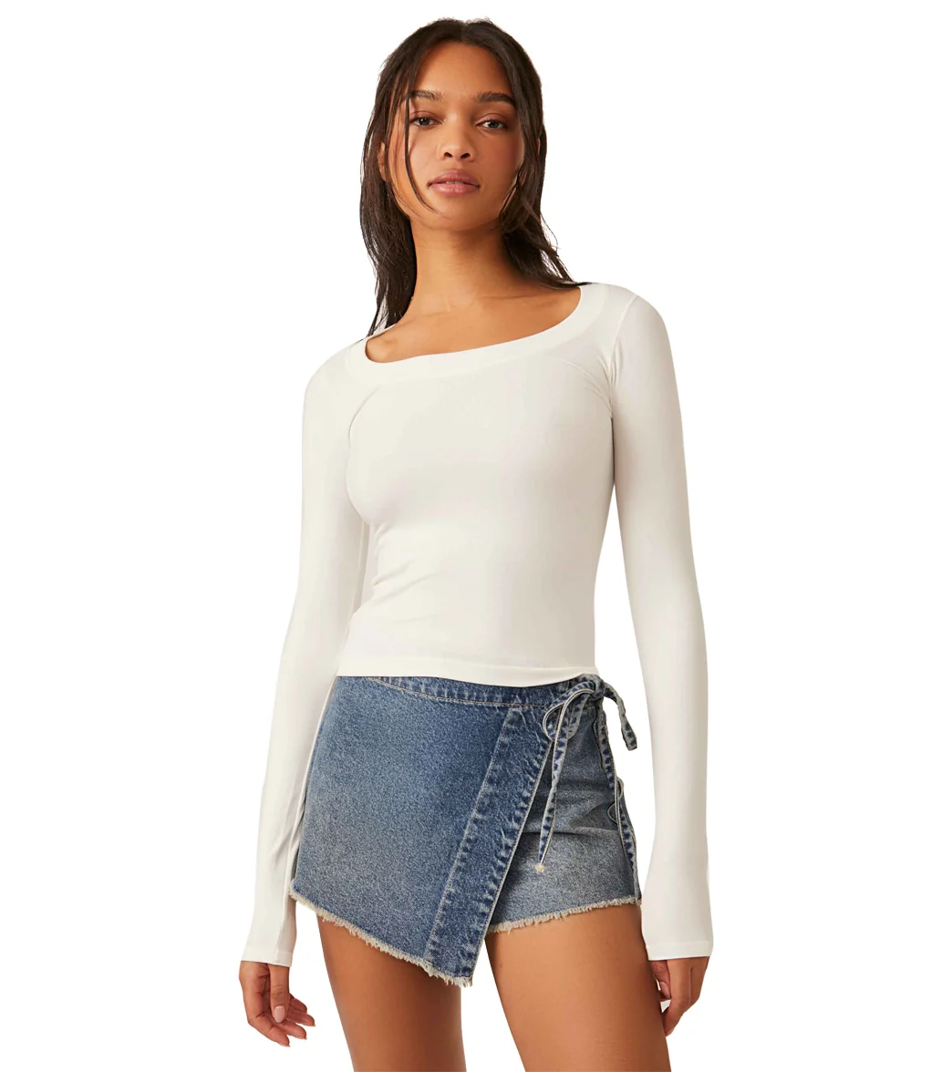 Free People Must Have Scoop Layering Top - Image 6