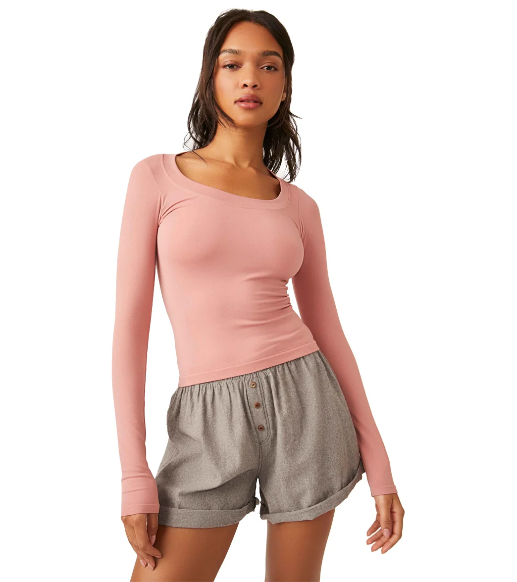 Free People Must Have Scoop Layering Top - Image 7