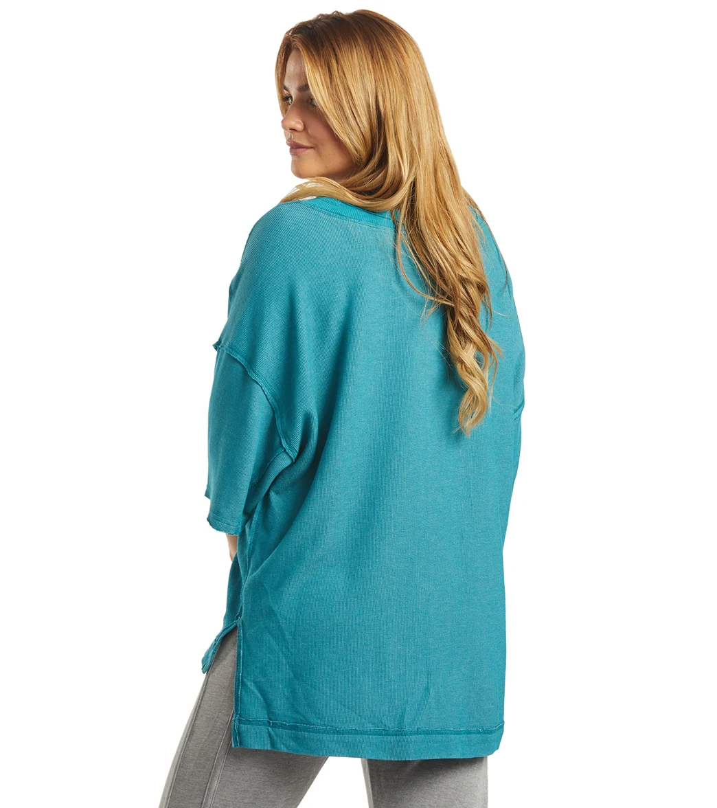 Free People Rugby Match Short Sleeve Tee - Image 12