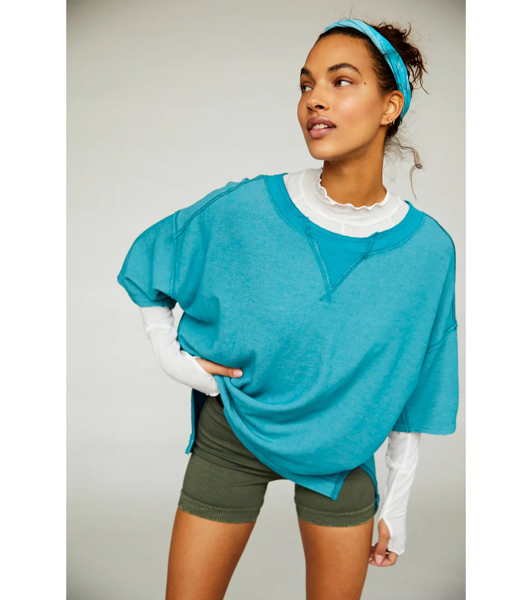 Free People Rugby Match Short Sleeve Tee - Image 15