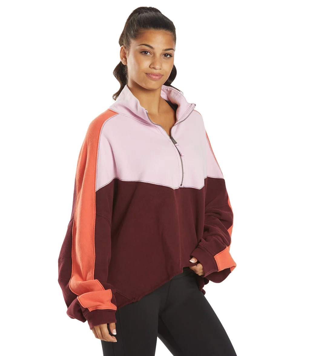 Free People Split Second 1/2 Zip - Image 2