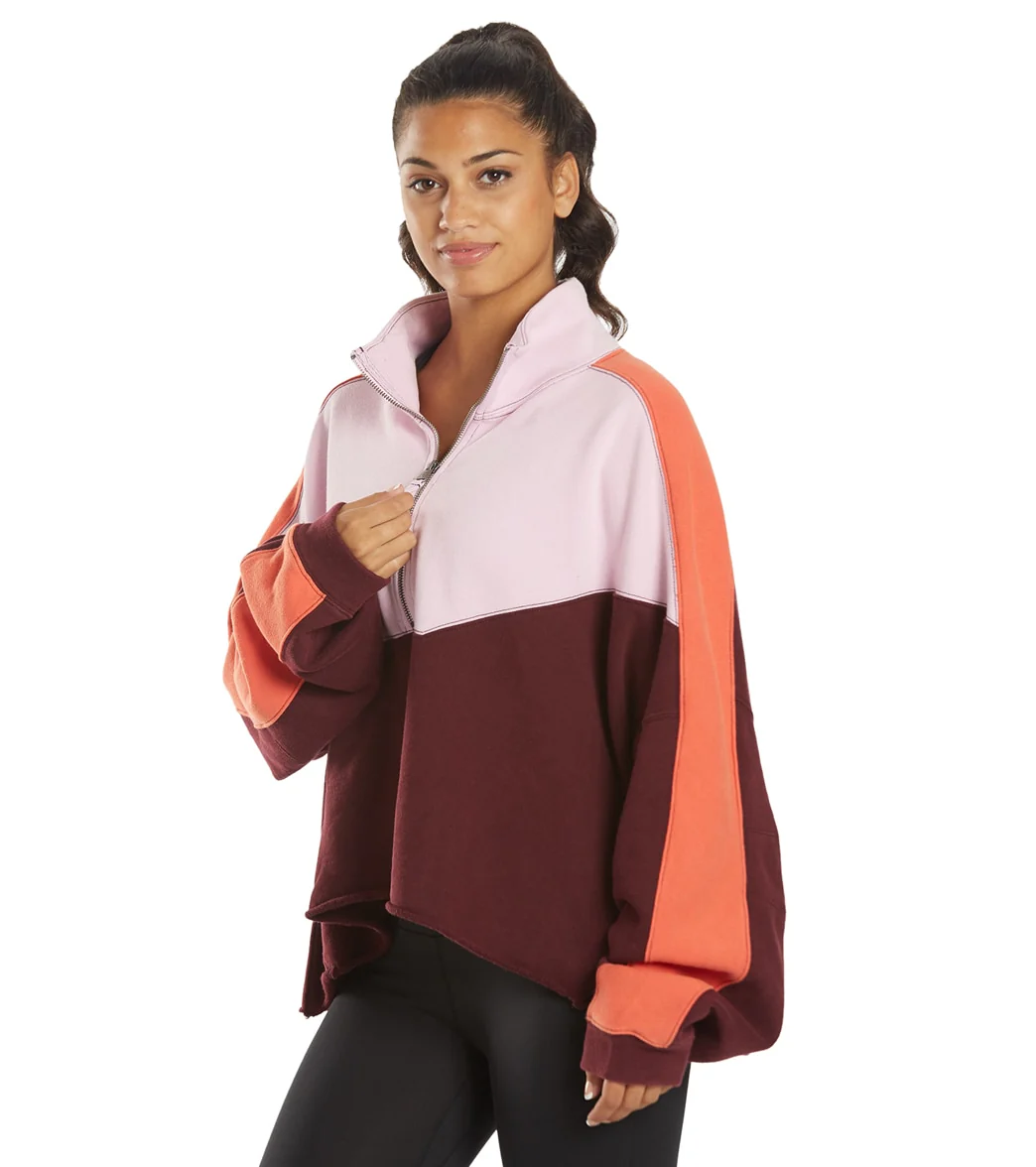 Free People Split Second 1/2 Zip - Image 5