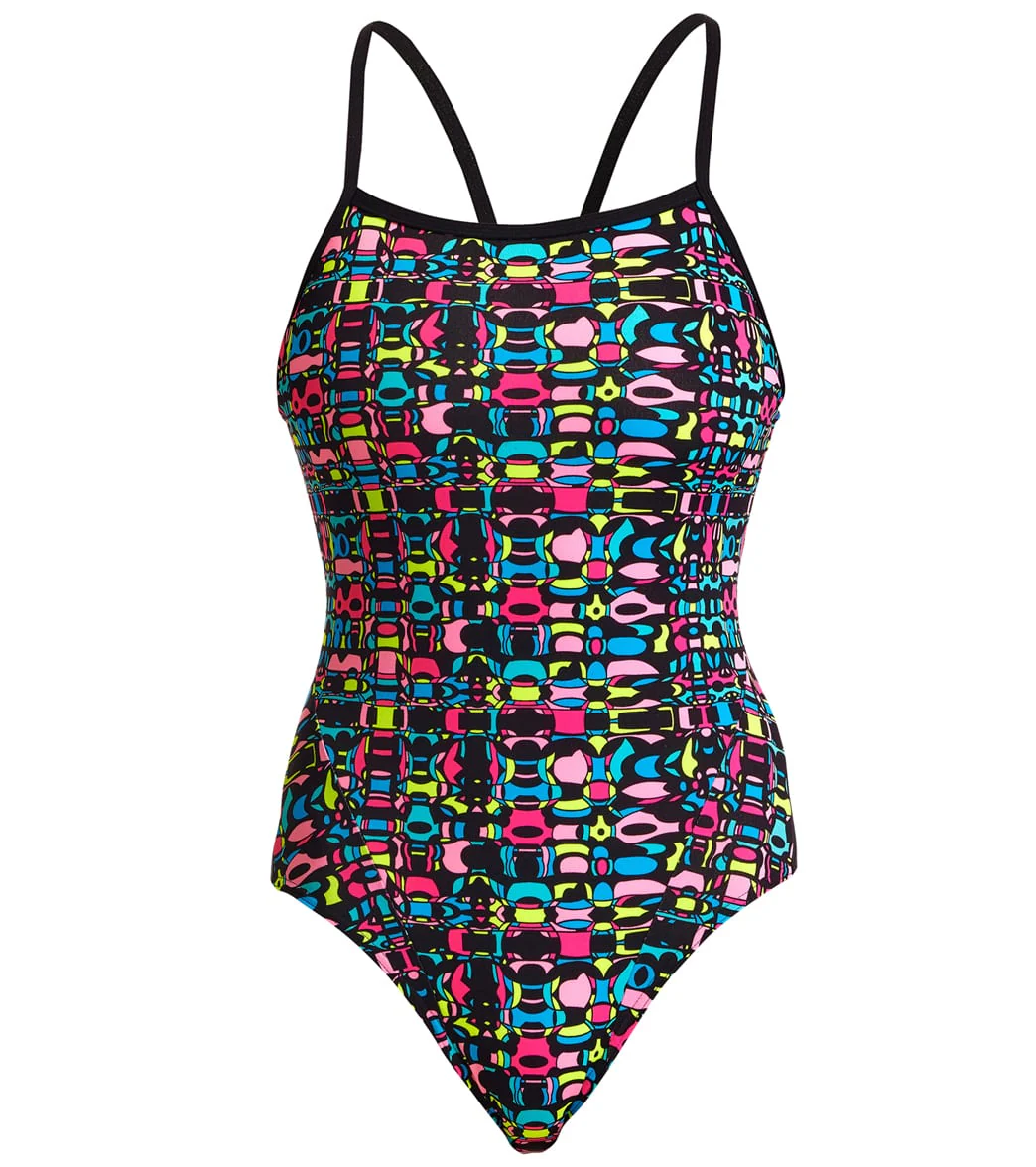 Funkita Women's Alien Code Single Strap One Piece Swimsuit - Image 4