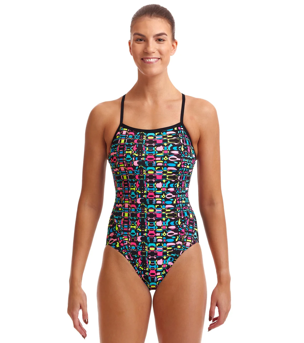 Funkita Women's Alien Code Single Strap One Piece Swimsuit - Image 9