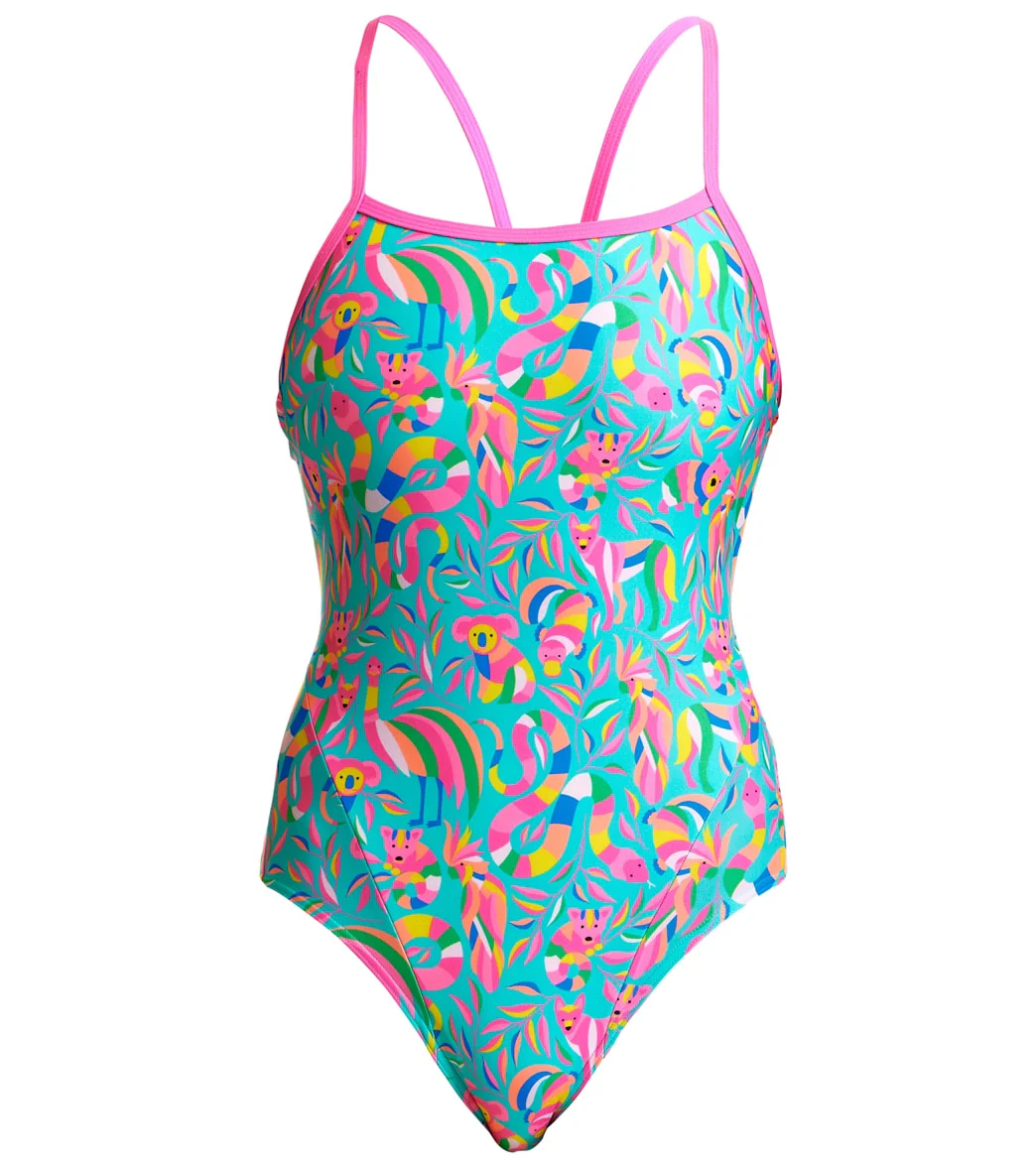 Funkita Women's Bush Babies Eco Single Strap One Piece Swimsuit - Image 3