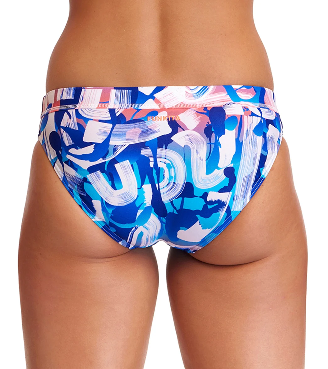 Funkita Women's Different Strokes Sports Brief Swimsuit Bottom - Image 3