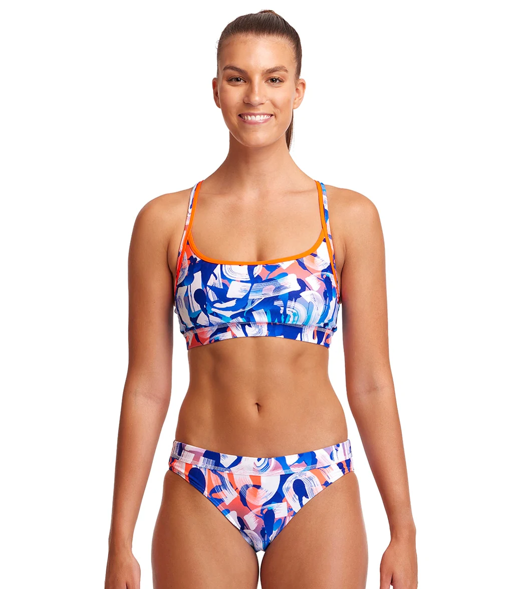 Funkita Women's Different Strokes Sports Brief Swimsuit Bottom - Image 4
