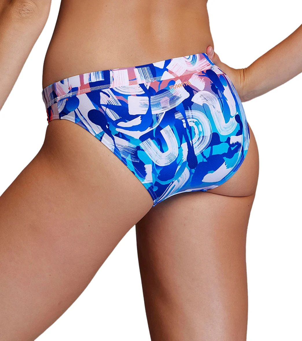 Funkita Women's Different Strokes Sports Brief Swimsuit Bottom - Image 5