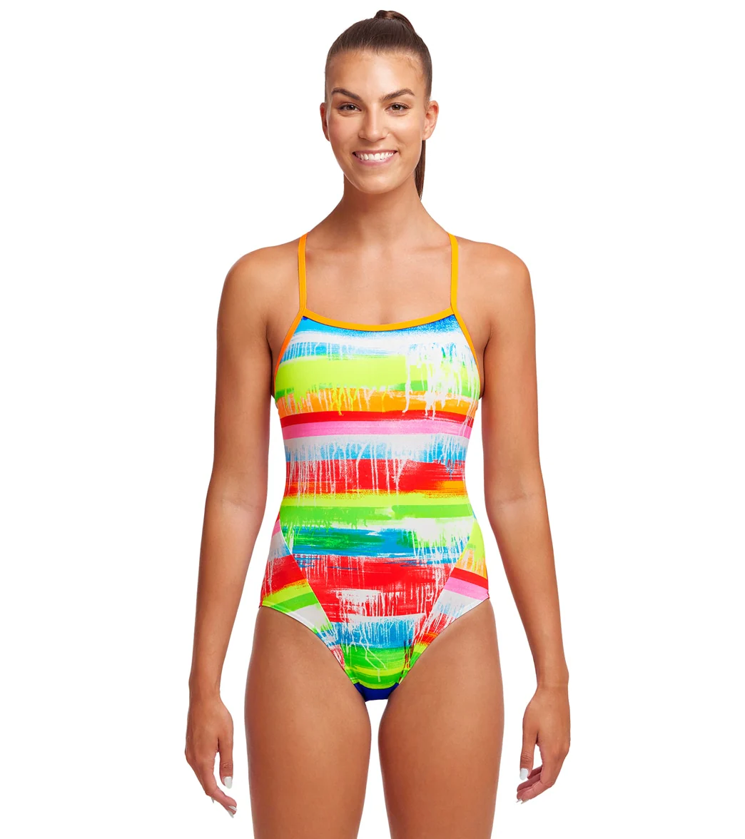 Funkita Women's Dye Hard Single Strap One Piece Swimsuit - Image 11