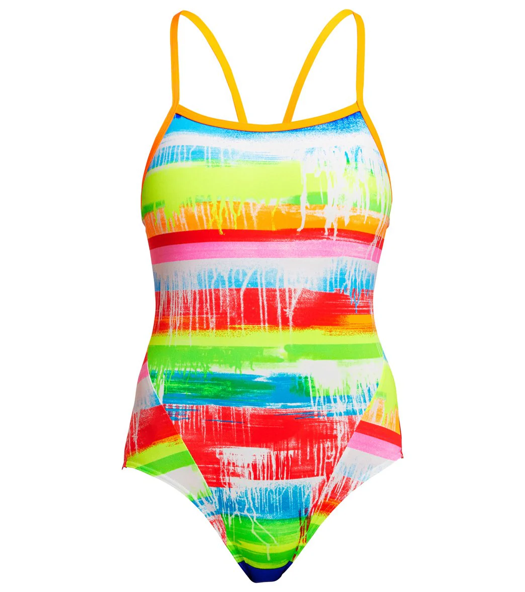 Funkita Women's Dye Hard Single Strap One Piece Swimsuit - Image 5