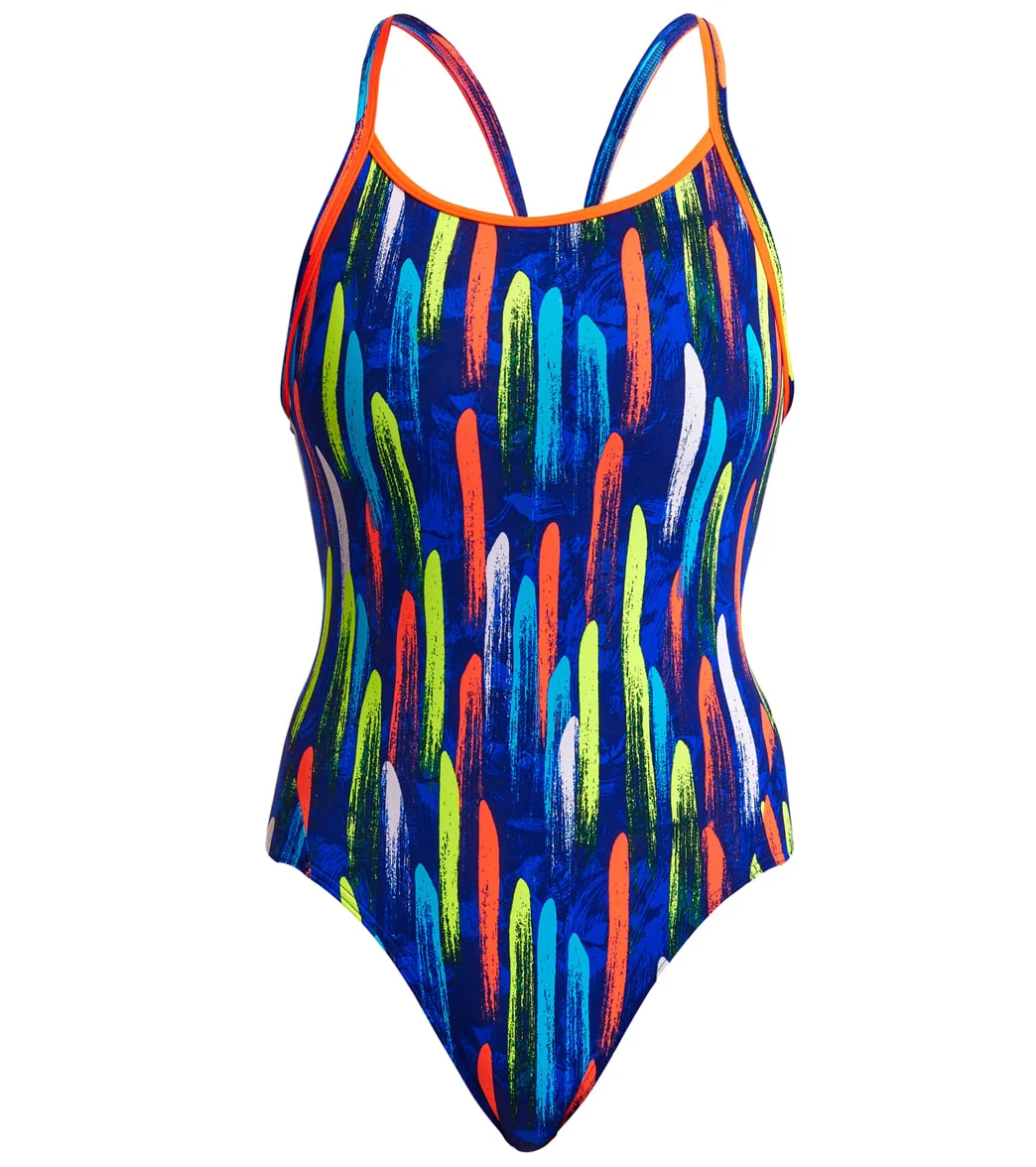 Funkita Women's Fire Cracker Diamond Back One Piece Swimsuit - Image 4