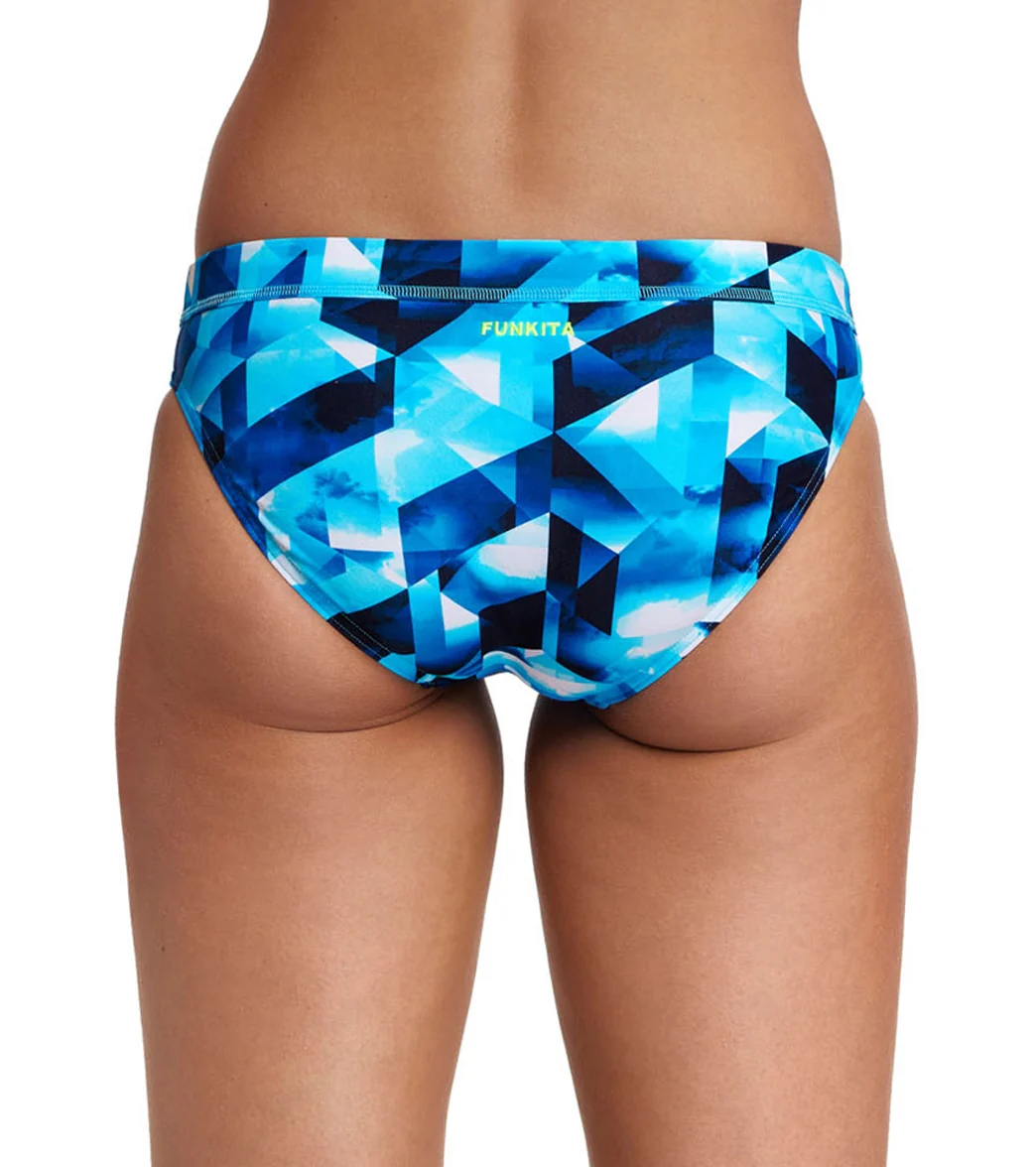 Funkita Women's Hidden Depths Sports Brief Swimsuit Bottom - Image 3
