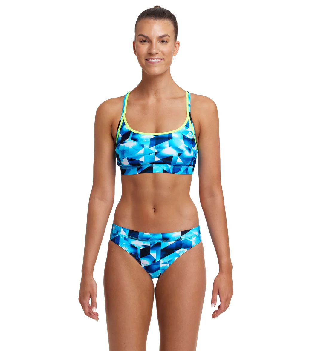 Funkita Women's Hidden Depths Sports Brief Swimsuit Bottom - Image 4