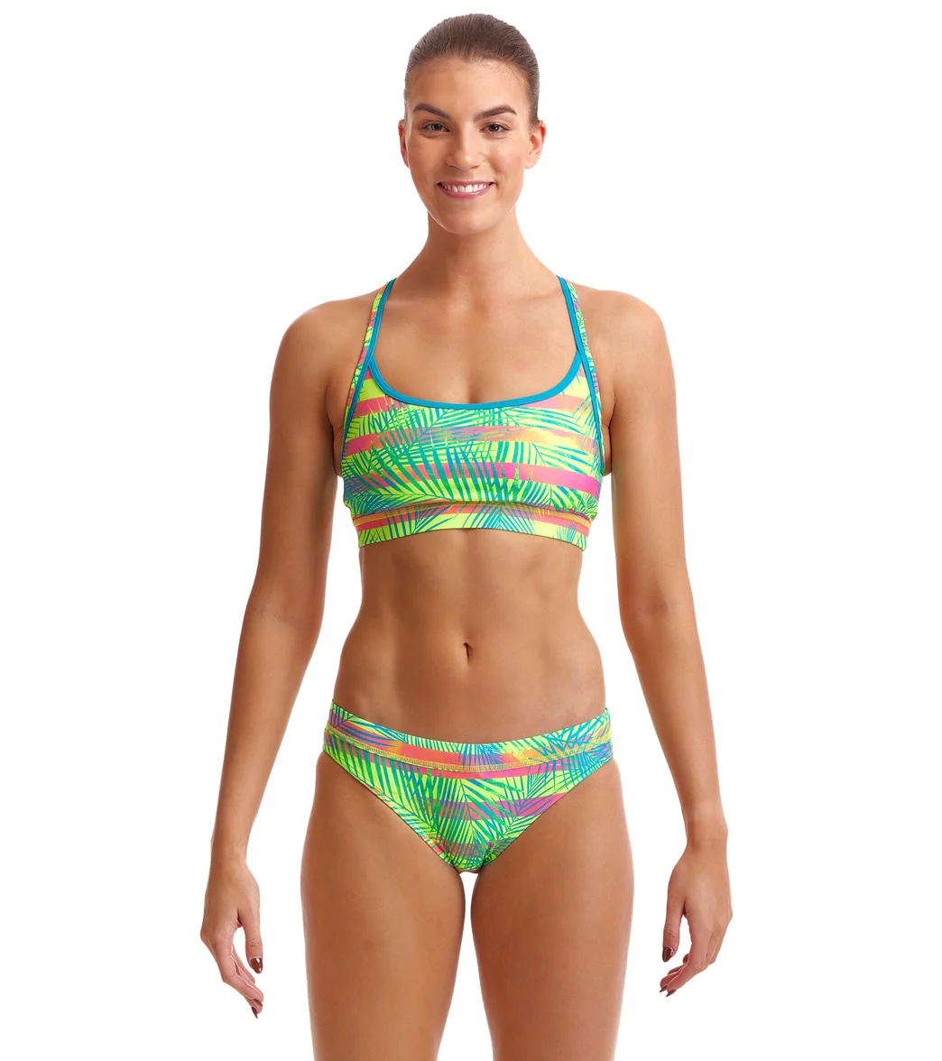 Funkita Women's Palm Free Sports Brief Swimsuit Bottom - Image 4