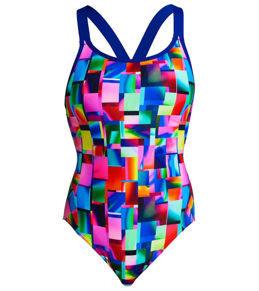 Funkita Women's Patch Panels Eclipse One Piece Swimsuit - Image 4