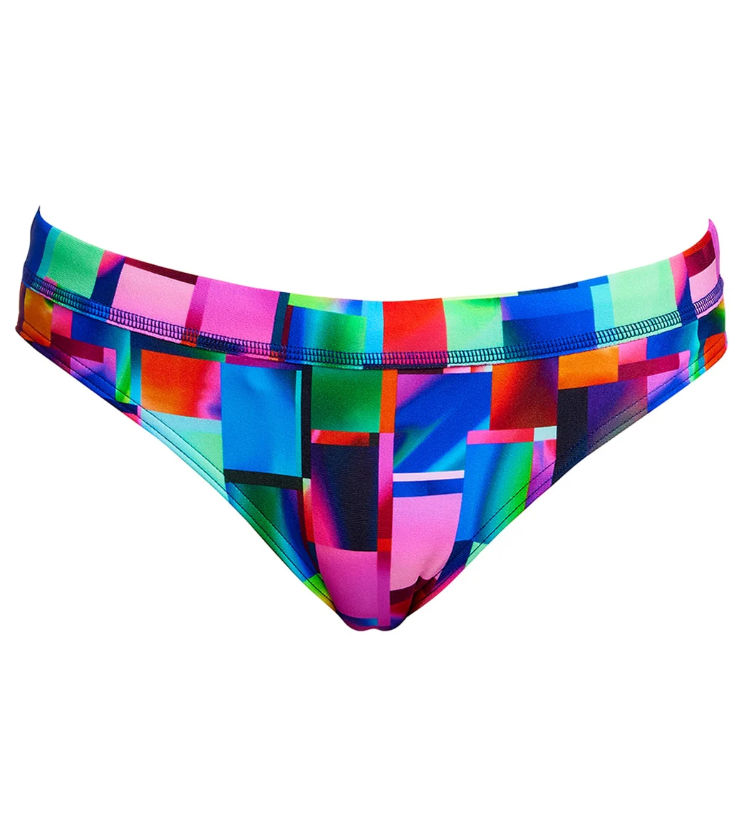 Funkita Women's Patch Panels Sports Brief Swimsuit Bottom - Image 5
