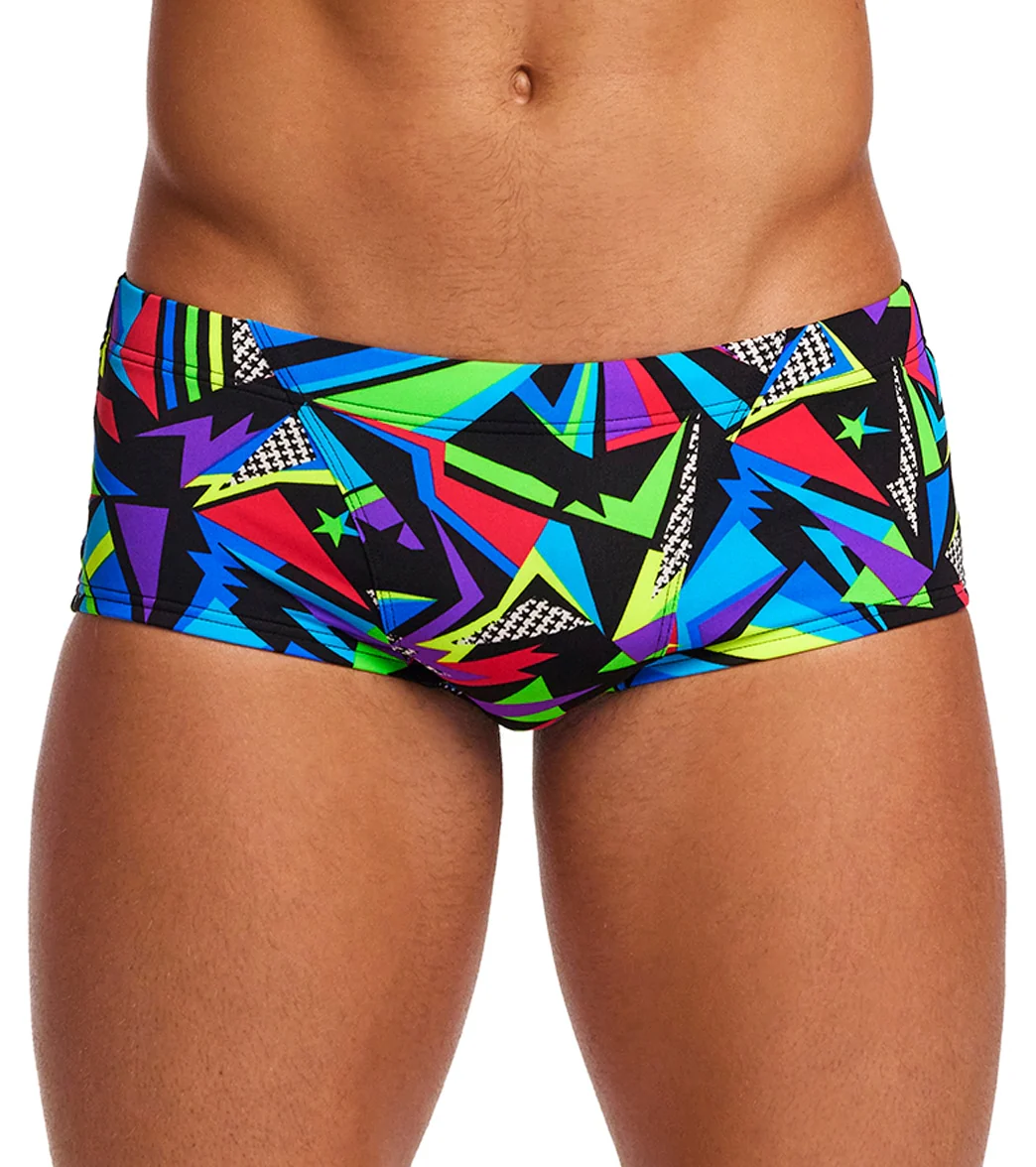 Funky Trunks Men's Beat It Classic Trunk Square Leg Swsimsuit