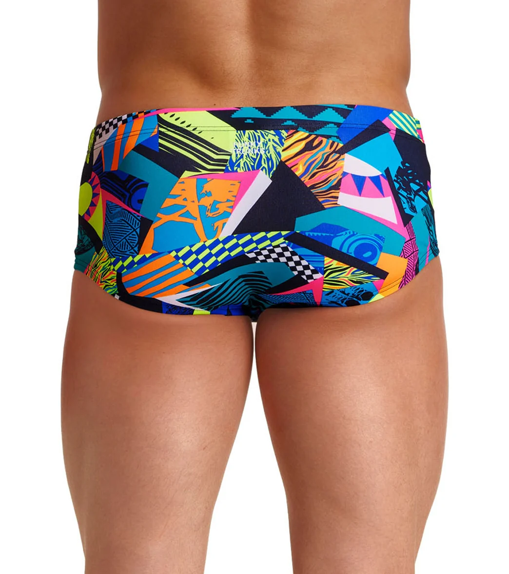 Funky Trunks Men's Bel Air Beats Classic Trunk Square Leg Swimsuit - Image 3