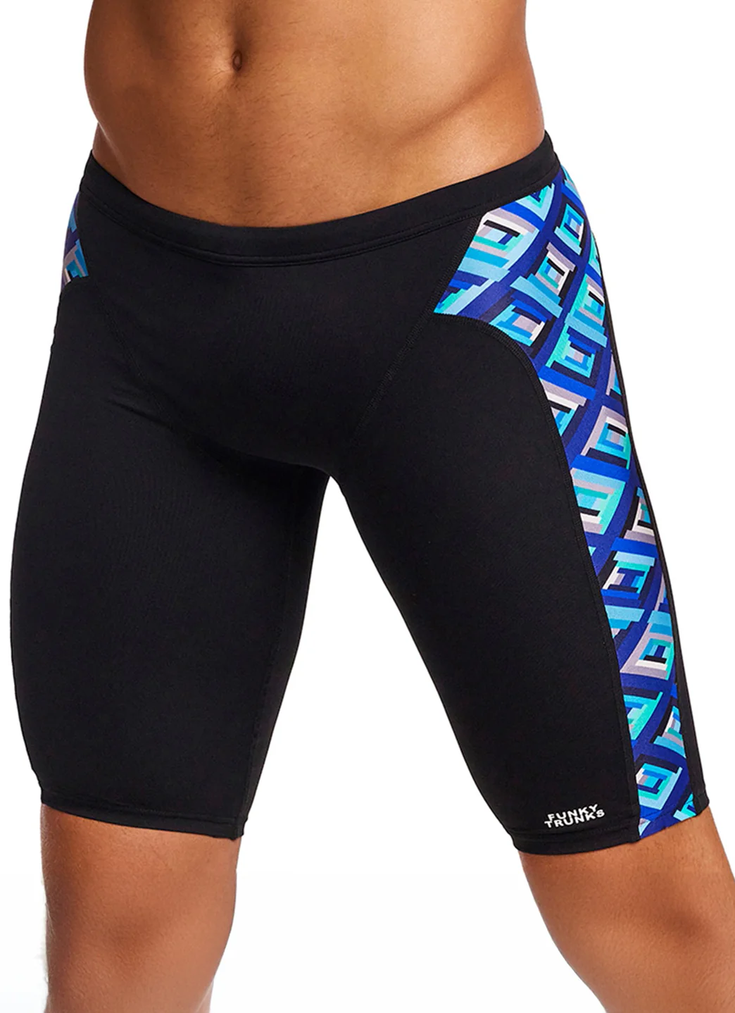 Funky Trunks Men's Blue Bunkers Jammer Swimsuit - Image 3