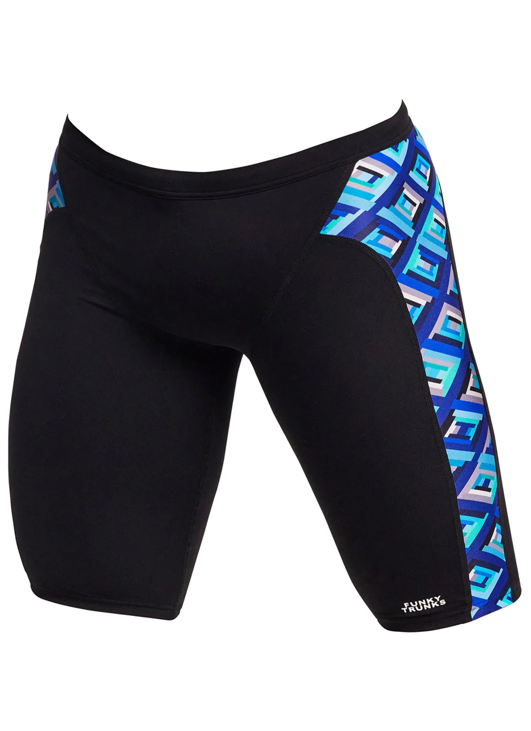 Funky Trunks Men's Blue Bunkers Jammer Swimsuit - Image 6