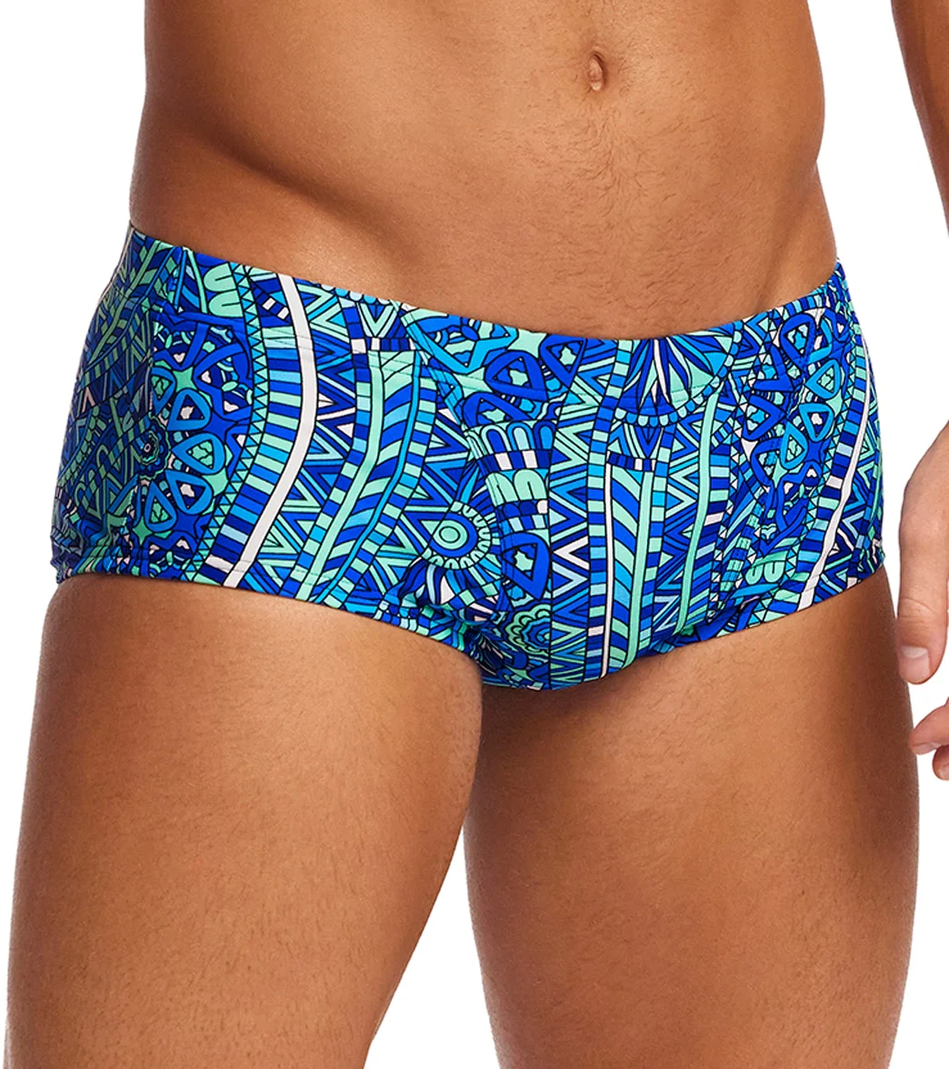 Funky Trunks Men's Blues Festival Classic Trunk Square Leg Swimsuit - Image 2