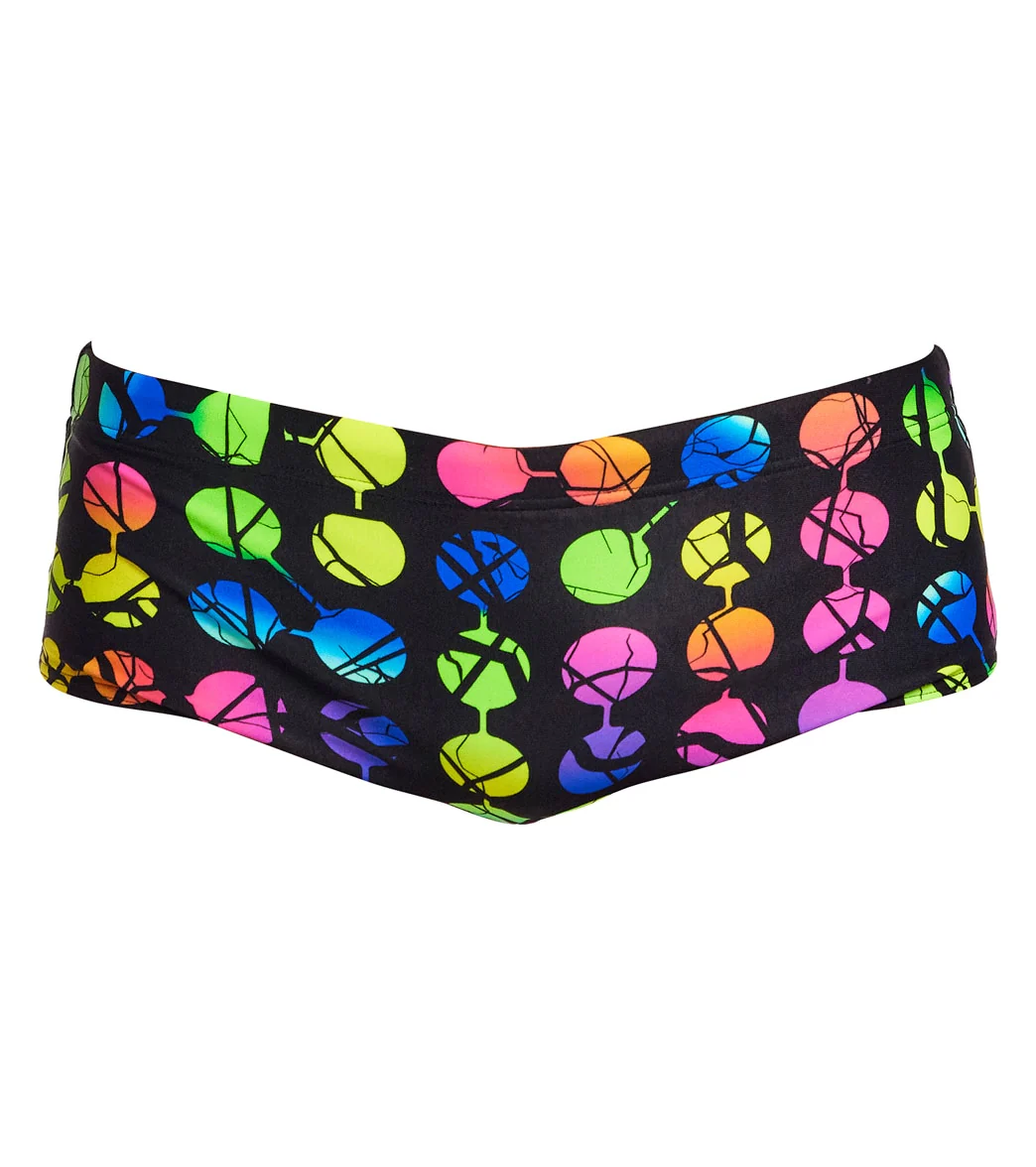 Funky Trunks Men's Broken Circle Sidewinder Square Leg Swimsuit - Image 4