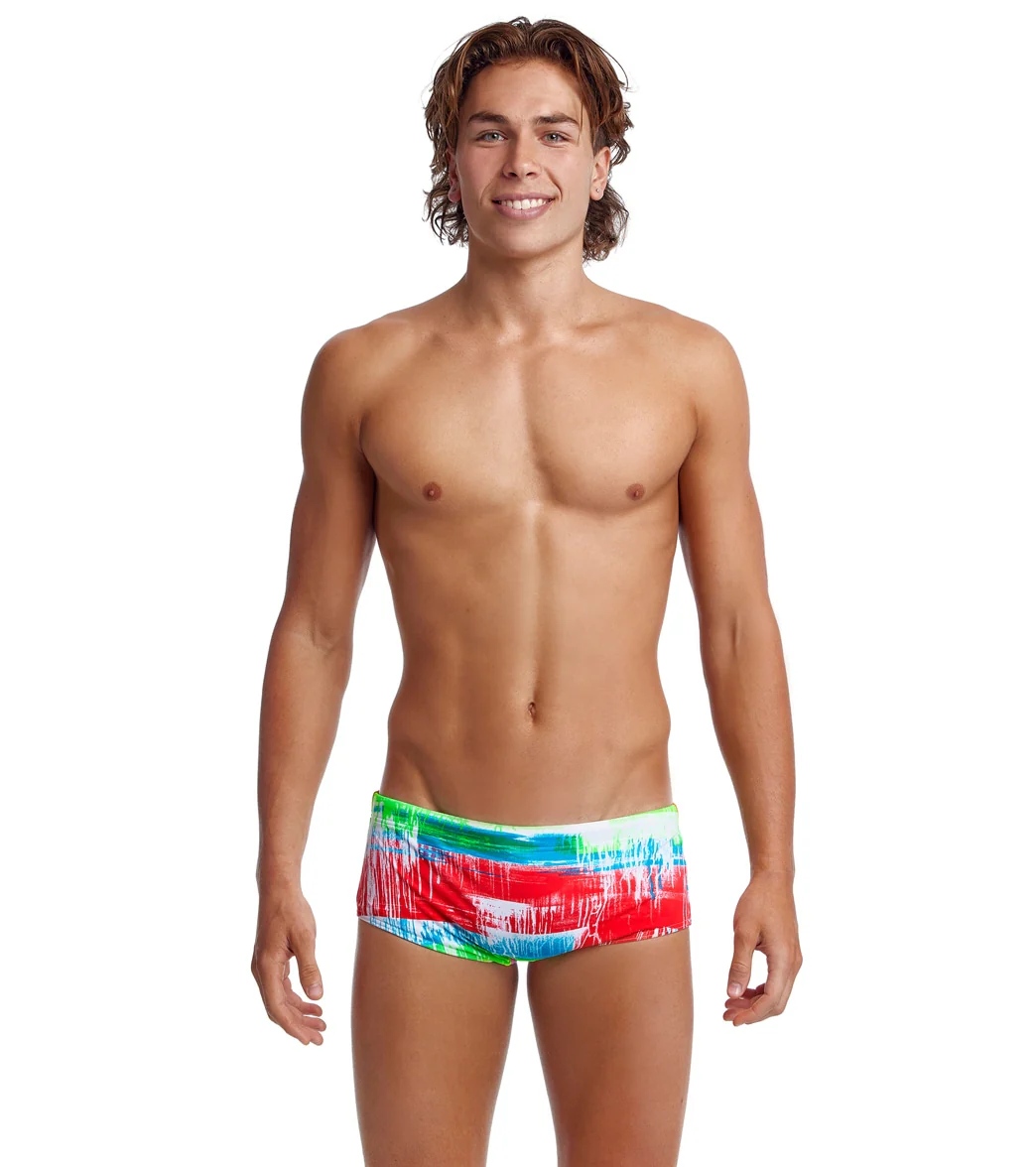 Funky Trunks Men's Dye Hard Sidewinder Square Leg Swimsuit - Image 9
