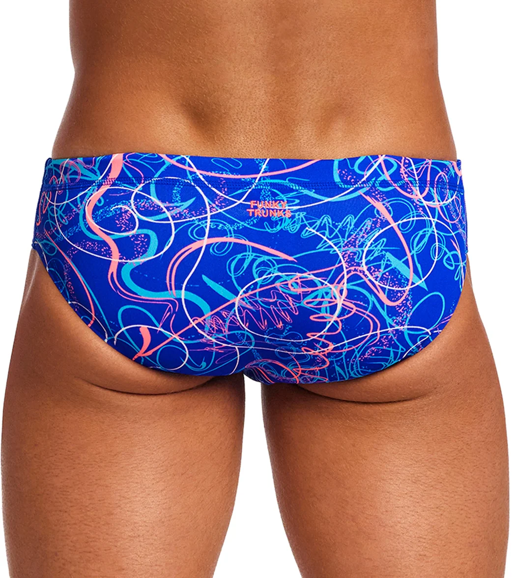 Funky Trunks Men's Lashed Classic Brief Swimsuit - Image 3
