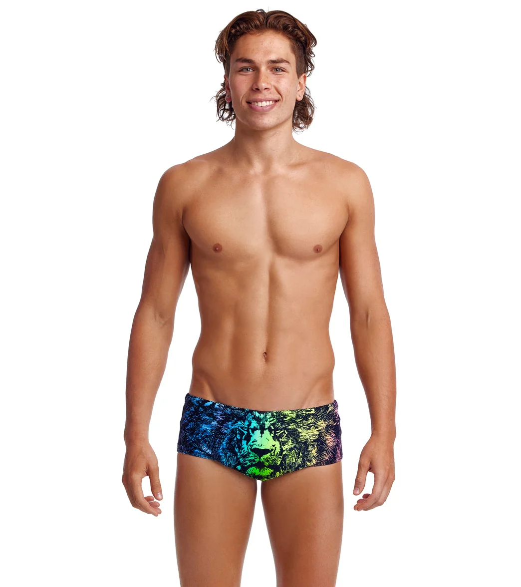 Funky Trunks Men's Lion Eyes Sidewinder Square Leg Swimsuit - Image 8